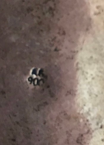 Antika ayaklı kase / SOM GÜMÜŞ - Görsel 4