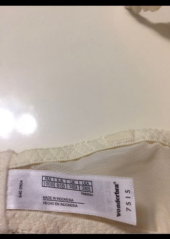 WONDERBRA  Made in USA - Görsel 13