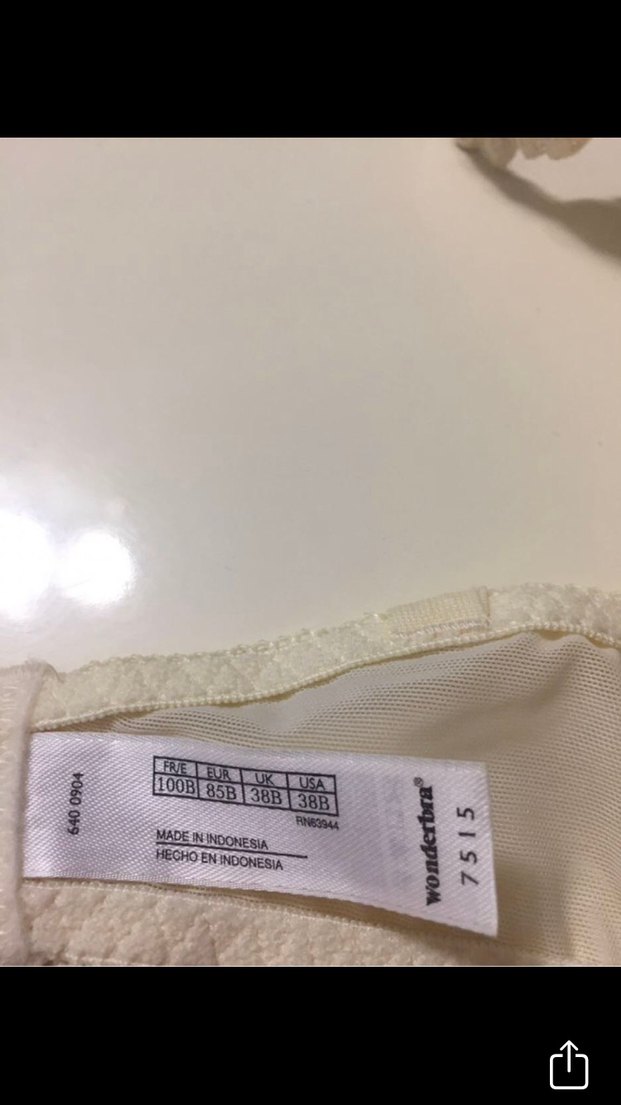 WONDERBRA  Made in USA - Görsel 3