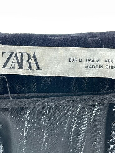 m Beden siyah Renk Zara Kısa Elbise %70 İndirimli.