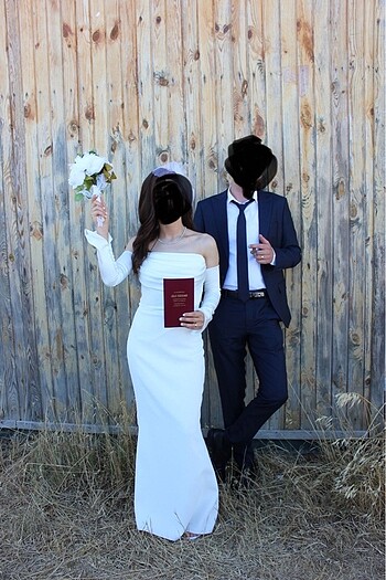 Nikah elbisesi acil satılık