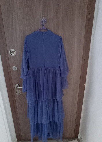 Abiye Indigo elbise