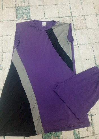 Mor Kadın Uzun Kollu Spor Takım