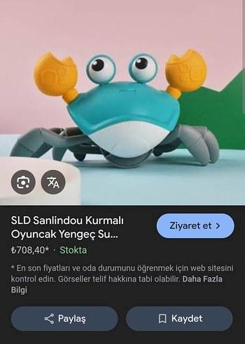 Diğer Renkli Mavi kurmalı yengeç