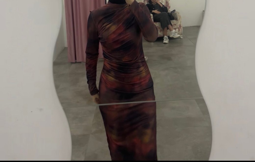 Uzun elbise - Görsel 2