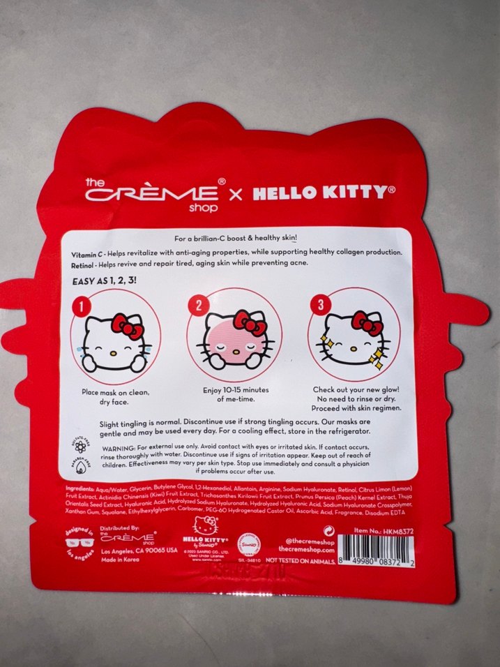 The Creme Shop x Hello Kitty Maske - Görsel 2
