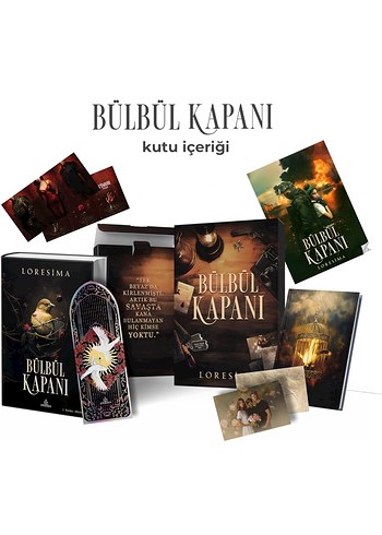 BÜLBÜL KAPANI 1 HEDİYELİ ÖZEL KUTU (CİLTLİ)