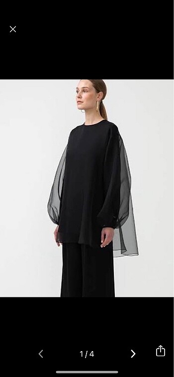 Touche organze tunik