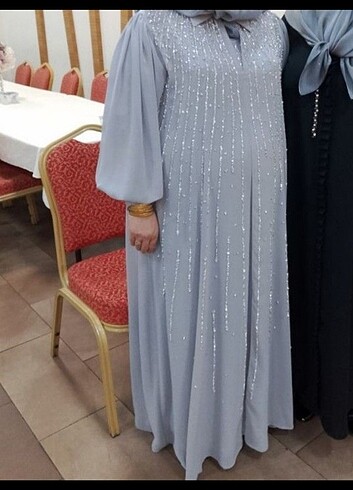 Büyük beden tesettür abiye