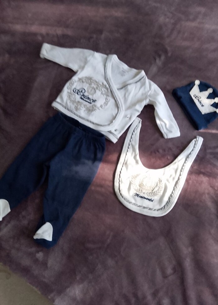 Erkek bebek hastane çıkışı  - Görsel 2