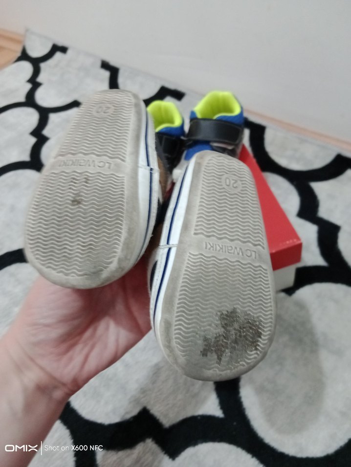 Renkli Erkek Bebek Ilk Adım Ayakkabısı - Görsel 2