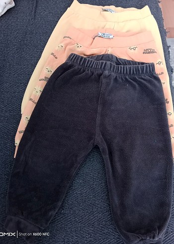 Erkek Çocuk Kahverengi Örme Pantolon