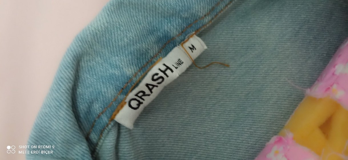 Mavi Düğmeli Kadın Denim Ceket - Görsel 5