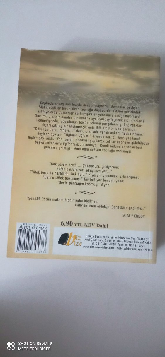 Çanakkale - Bir Avuç Kan Bir Avuç Toprak - Görsel 2