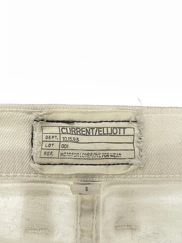 27 Beden beyaz Renk Current Elliot Jean / Kot %70 İndirimli.