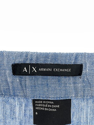 27 Beden mavi Renk Armani Exchange Düz Kesim %70 İndirimli.