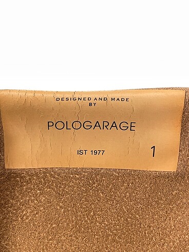 s Beden kahverengi Renk Polo Garage Kısa Elbise %70 İndirimli.