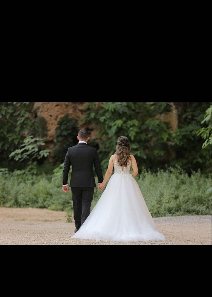 Sıfır ayarında helen gelinlik - Görsel 2