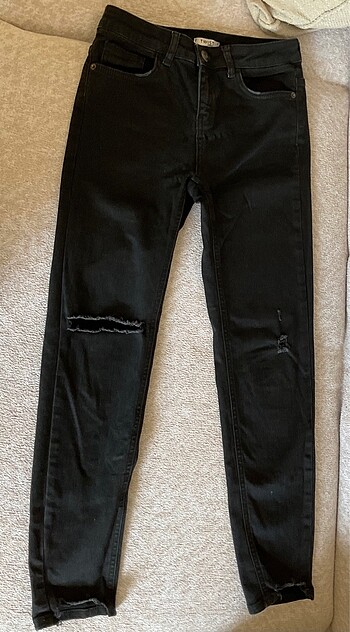 Twist marka yırtık detaylı skinny jean
