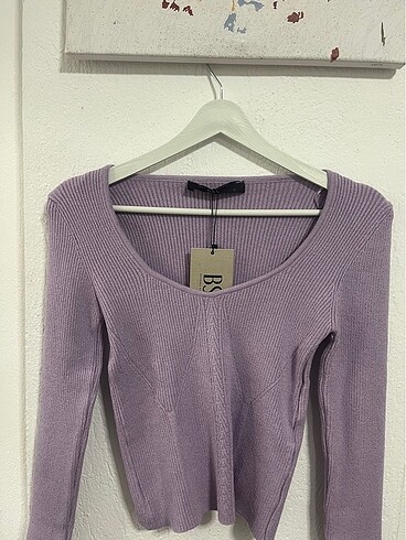 BSL FASHION Yumuşak dokulu örme body/kazak