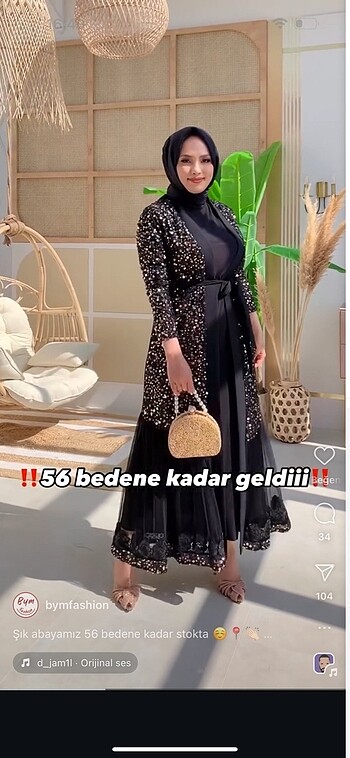 Tesettür abiye elbise
