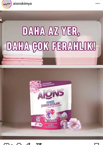 AiONS Çamaşır Deterjanı 8kg