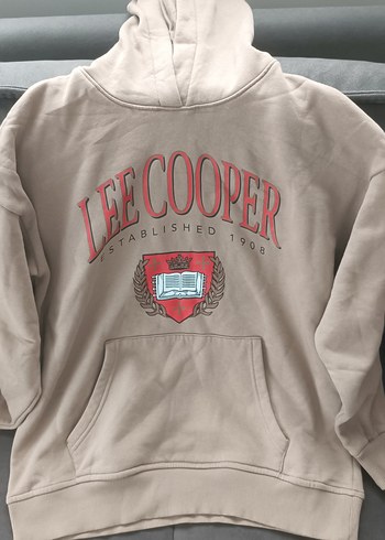 Lee Cooper Baskılı Kahverengi Sweatshirt - Görsel 5