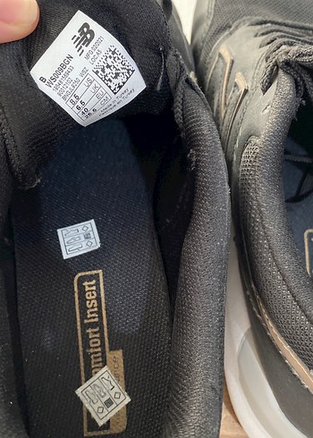40 Beden Siyah Bağcıklı New Balance Kadın Spor Ayakkabı