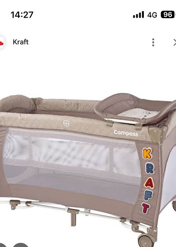 Beden Bej KRAFT Compass Bebek Çantası