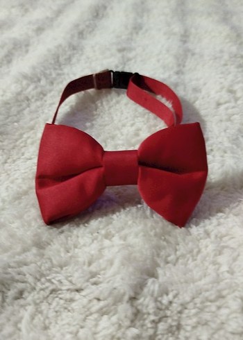 Kırmızı Çocuk Fiyonklu Papyon - Görsel 5