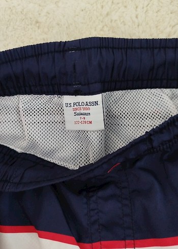 Çizgili Çok Renkli Erkek Yüzme Şortu - Görsel 4