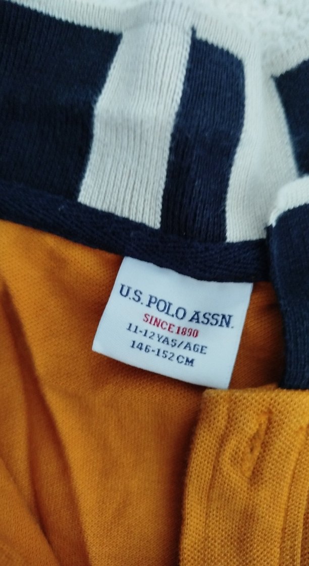 Erkek Sarı Düğmeli uzun Kollu Polo Tişört - Görsel 5