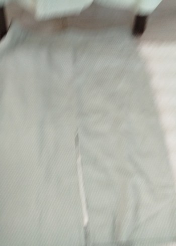 Gri Midi Hamile Eteği Fermuarlı - Görsel 2