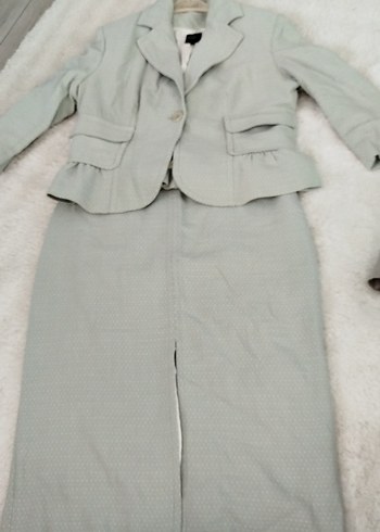 Gri Midi Hamile Eteği Fermuarlı - Görsel 11