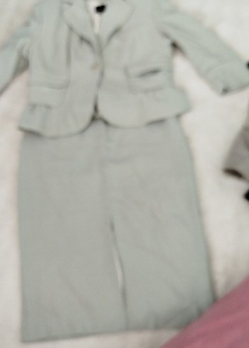 Gri Midi Hamile Eteği Fermuarlı - Görsel 10