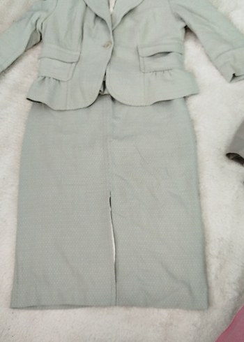 Gri Midi Hamile Eteği Fermuarlı - Görsel 14