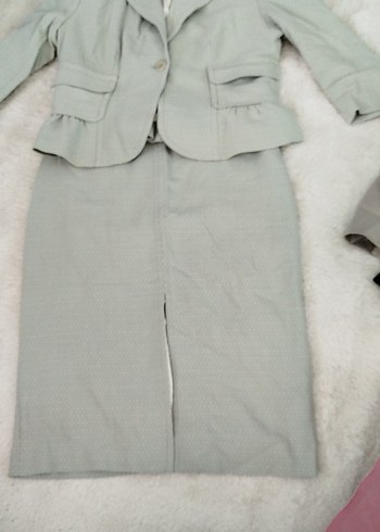 Gri Midi Hamile Eteği Fermuarlı - Görsel 13