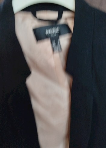 Siyah Düğmeli Kadın Ofis Blazeri - Görsel 6