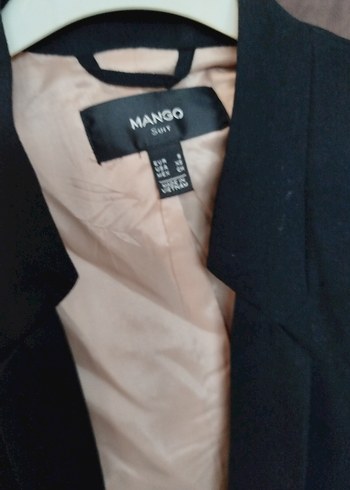 Siyah Düğmeli Kadın Ofis Blazeri - Görsel 4