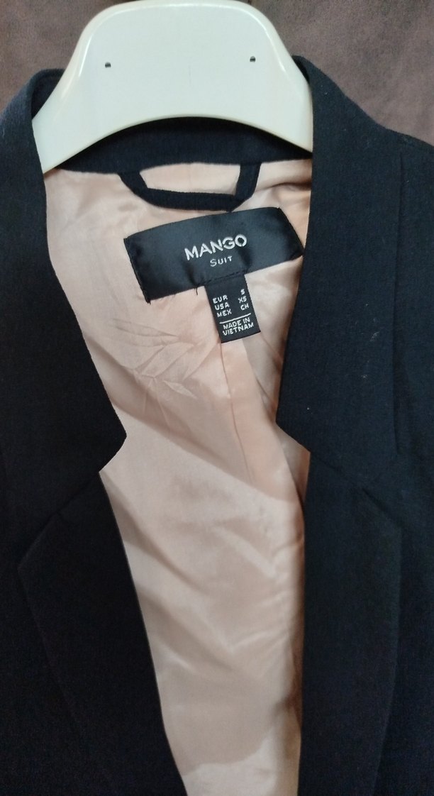 Siyah Düğmeli Kadın Ofis Blazeri - Görsel 5