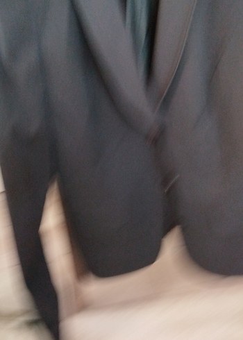 Gri KadınCeket, Düğmeli, Normal Boy, ÜNLÜ BİR MARKANIN Aoutleti - Görsel 2