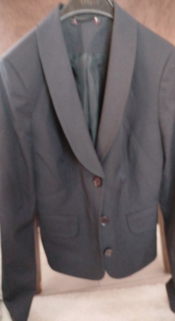 Gri KadınCeket, Düğmeli, Normal Boy, ÜNLÜ BİR MARKANIN Aoutleti - Görsel 3