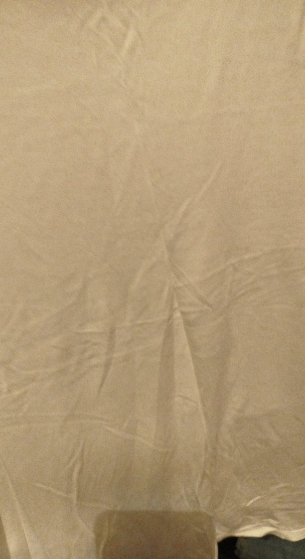 Kadın Beyaz Keten Kolsuz Tişört - Görsel 5