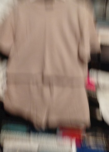 Kız Çocuk Bej Pamuklu Salaş Tişört - Görsel 2