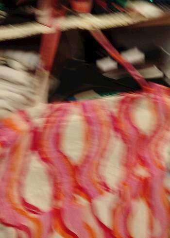 Renkli Bağlama Desenli Uzun Bohem Elbise - Görsel 5