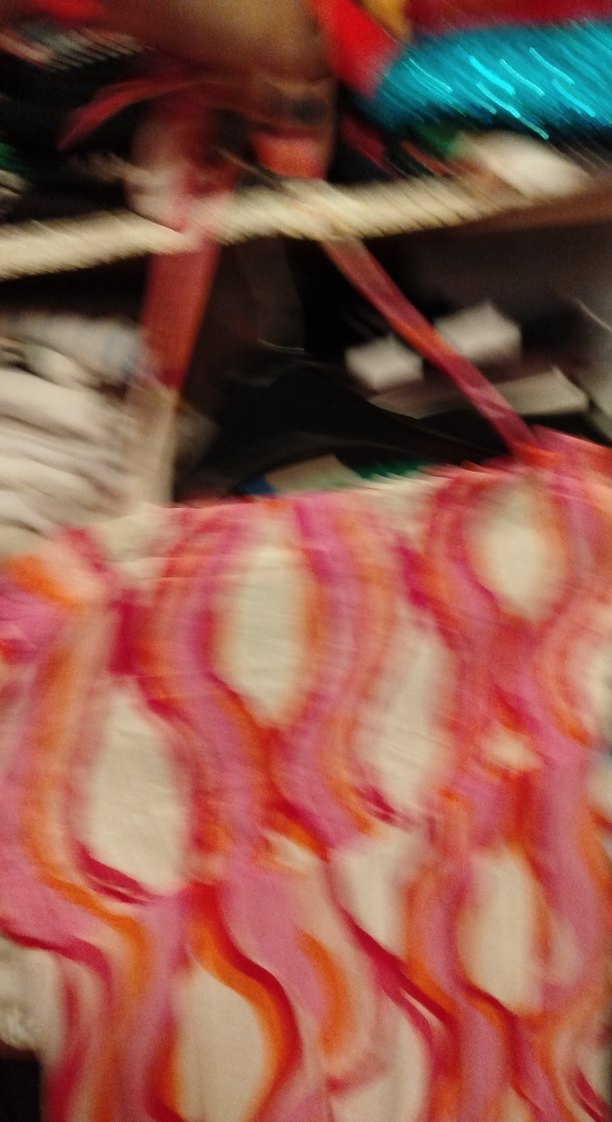 Renkli Bağlama Desenli Uzun Bohem Elbise - Görsel 5