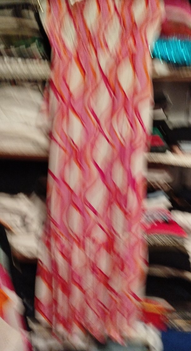 Renkli Bağlama Desenli Uzun Bohem Elbise - Görsel 3