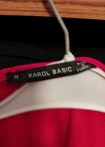 Kırmızı V Yakalı Tunik - Görsel 3