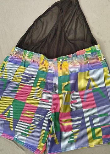 Renkli Pilili Erkek Mini Mayo - Görsel 8