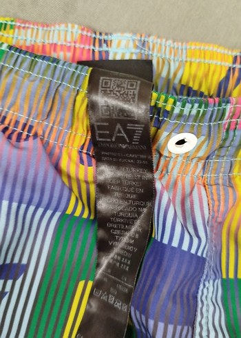 Renkli Pilili Erkek Mini Mayo - Görsel 9